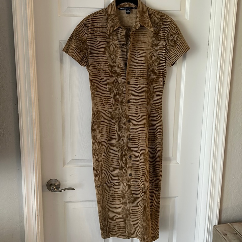 Ralph Lauren sport leather dress